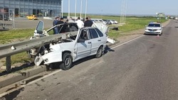 Водитель легковушки чудом выжил в аварии на Ставрополье